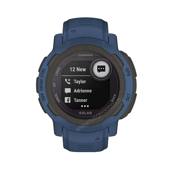 Часы Garmin Instinct 2 Solar синий