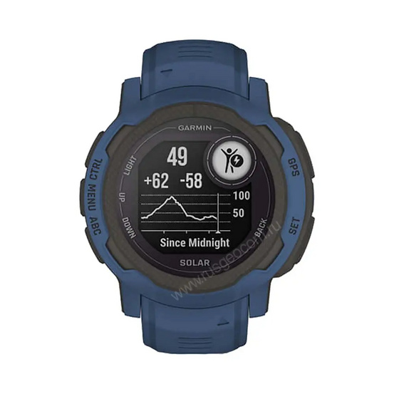 Часы Garmin Instinct 2 Solar синий