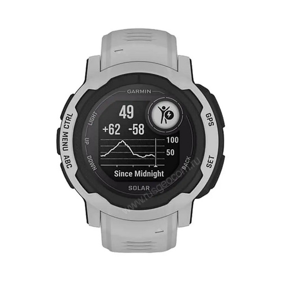 Часы Garmin Instinct 2 Solar серый
