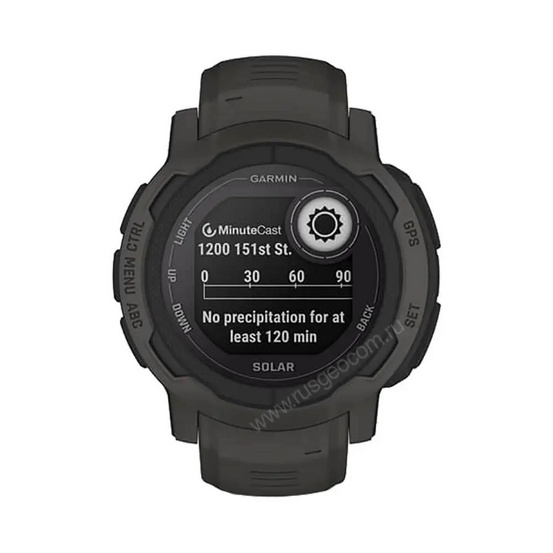 Часы Garmin Instinct 2 Solar черный