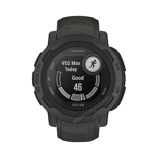 Часы Garmin Instinct 2 Solar черный