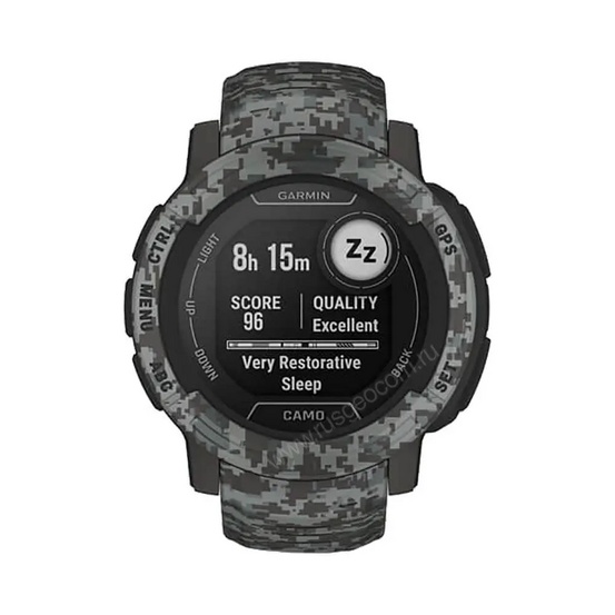 Часы Garmin Instinct 2 Camo темно-серый камуфляж
