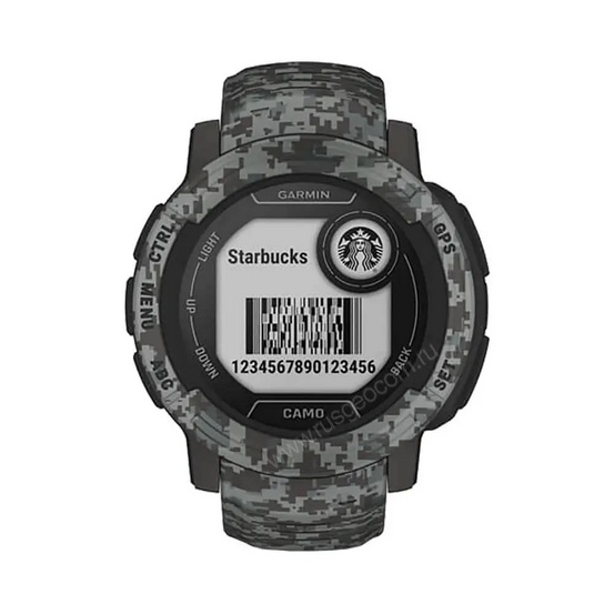 Часы Garmin Instinct 2 Camo темно-серый камуфляж