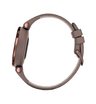 Часы Garmin Lily темно-бронзовый безель, корпус цвета Paloma и итальянский кожаный ремешок