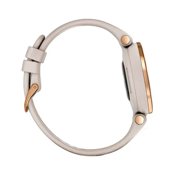 Часы Garmin Lily безель цвета розовое золото, песочный корпус и силиконовый ремешок