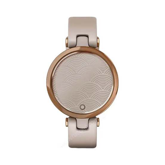 Часы Garmin Lily безель цвета розовое золото, песочный корпус и силиконовый ремешок