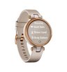 Часы Garmin Lily безель цвета розовое золото, песочный корпус и силиконовый ремешок