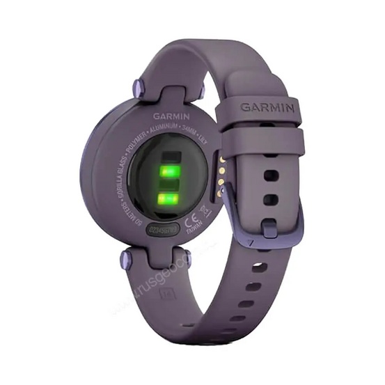 Часы Garmin Lily безель цвета полночная орхидея, корпус темная орхидея и силиконовый ремешок