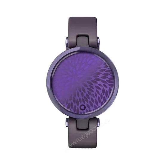 Часы Garmin Lily безель цвета полночная орхидея, корпус темная орхидея и силиконовый ремешок