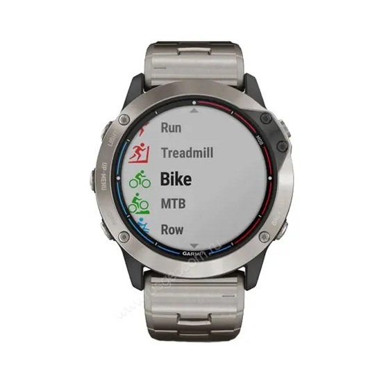 Часы Garmin Quatix 6X Solar титановый с титановым ремешком