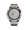 Часы Garmin Quatix 6X Solar титановый с титановым ремешком