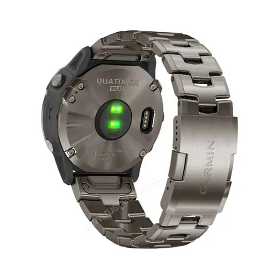 Часы Garmin Quatix 6X Solar титановый с титановым ремешком