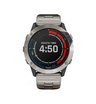 Часы Garmin Quatix 6X Solar титановый с титановым ремешком