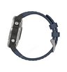 Часы Garmin Quatix 6 серый с синим ремешком