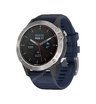 Часы Garmin Quatix 6 серый с синим ремешком