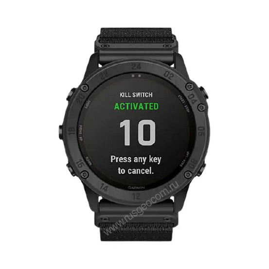 Часы Garmin Tactix Delta - Solar черный DLC с нейлоновым ремешком