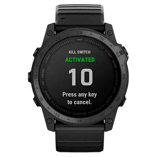 Часы Garmin Tactix 7 Standard с черным ремешком