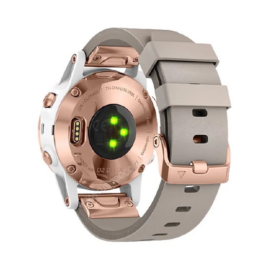 Часы Garmin D2 Delta S для пилотов розовое золото с бежевым ремешком