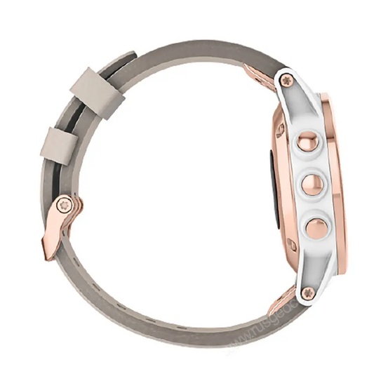 Часы Garmin D2 Delta S для пилотов розовое золото с бежевым ремешком