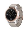 Часы Garmin D2 Delta S для пилотов розовое золото с бежевым ремешком