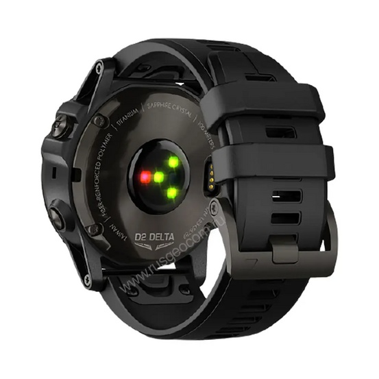 Часы Garmin D2 Delta PX для пилотов с титановым DLC ремешком