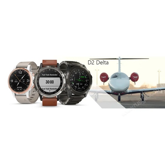 Часы Garmin D2 Delta PX для пилотов с титановым DLC ремешком