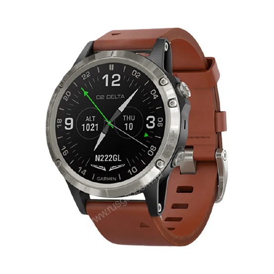 Часы Garmin D2 Delta для пилотов, кожаный ремешок