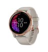 Часы Garmin Venu песочного цвета с золотистым безелем