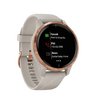 Часы Garmin Venu песочного цвета с золотистым безелем