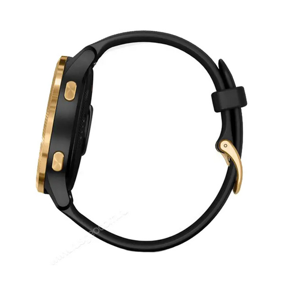Часы Garmin Venu черные с золотистым безелем