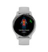 Часы Garmin Venu 2S серебристые