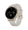 Часы Garmin Venu 2S песочного цвета с золотистым безелем
