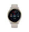 Часы Garmin Venu 2S песочного цвета с золотистым безелем
