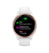 Часы Garmin Venu 2S белые цвета розовое золото