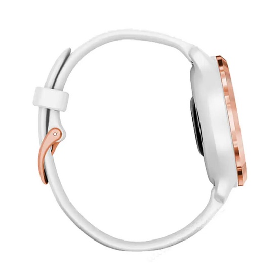 Часы Garmin Venu 2S белые цвета розовое золото