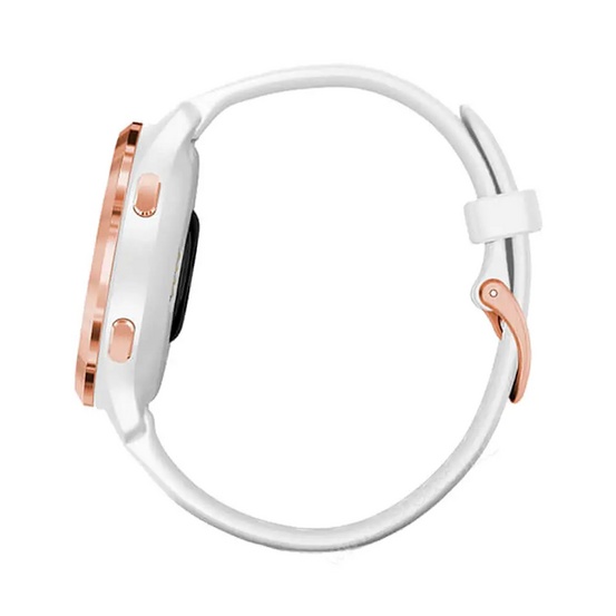 Часы Garmin Venu 2S белые цвета розовое золото