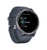 Часы Garmin Venu 2 синий гранит с серебристым безелем