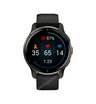 Часы Garmin Venu 2 Plus черные с серым безелем и силиконовым ремешком