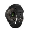 Часы Garmin Venu 2 Plus черные с серым безелем и силиконовым ремешком
