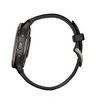 Часы Garmin Venu 2 Plus черные с серым безелем и силиконовым ремешком