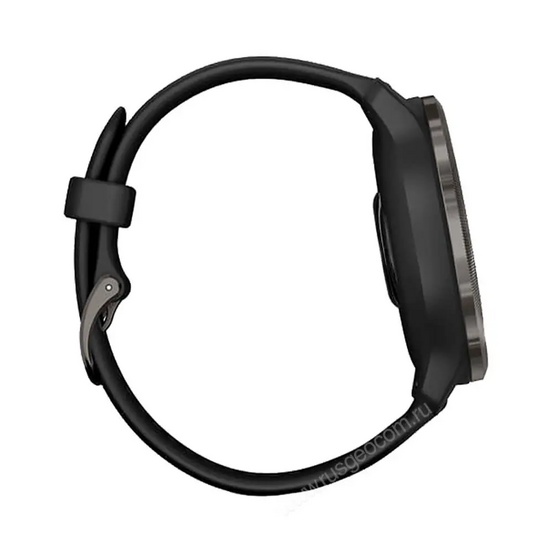 Часы Garmin Venu 2 черные с серым безелем