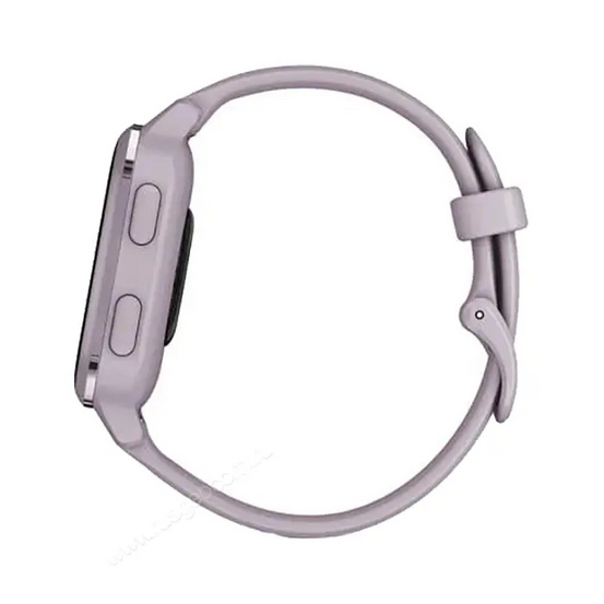 Часы Garmin Venu Sq орхидея с алюминиевым безелем и с силиконовым ремешком