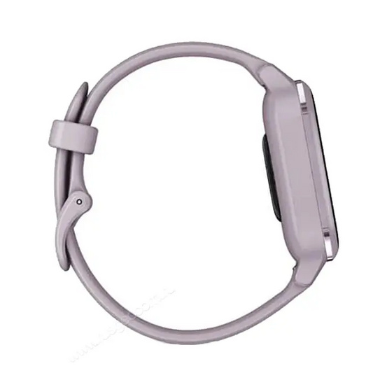 Часы Garmin Venu Sq орхидея с алюминиевым безелем и с силиконовым ремешком