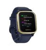 Часы Garmin Venu Sq Music Edition темно-синий с золотистым алюминиевым безелем