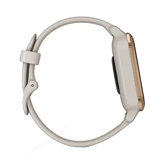 Часы Garmin Venu Sq Music Edition песочный с алюминиевым безелем цвета розовое золото