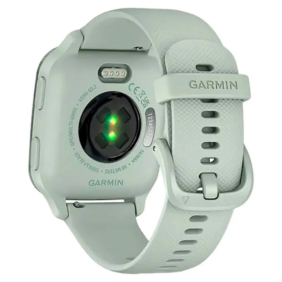 Часы Garmin Venu Sq 2 цвета мяты и безелем мятного цвета
