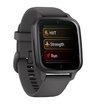 Часы Garmin Venu Sq 2 серый с серым алюминиевым безелем