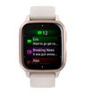 Часы Garmin Venu Sq 2 Music Edition цвет слоновой кости с персиково-золотым алюминиевым безелем