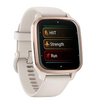 Часы Garmin Venu Sq 2 Music Edition цвет слоновой кости с персиково-золотым алюминиевым безелем