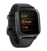 Часы Garmin Venu Sq 2 Music Edition черный с серым алюминиевым безелем